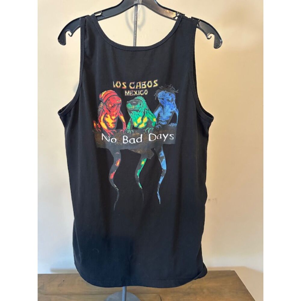 Los Cabos Mexico "No Bad Days" Tank Top Flass Brand   8564